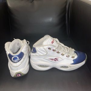 COPY - Reebok Question Mid OG “Blue Toe . Mens size 11